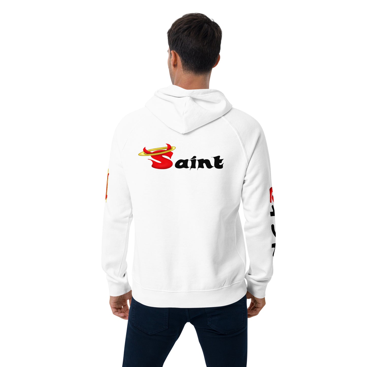 Unisex eco raglan hoodie
